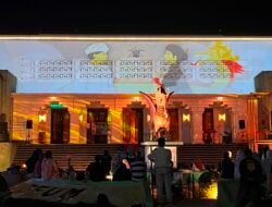 Video Mapping Museum Mulawarman Hidupkan Legenda Putri Karang Melenu