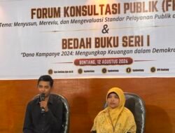 Tingkatkan Transparansi, KPU Bontang Evaluasi Standar Pelayanan Publik dan Bedah Buku Dana Kampanye