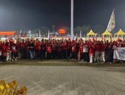 Lomba Antar Pilar KKSS Bontang Pertama Digelar, Belasan Pilar Adu Kekompakan