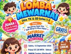 Daftar Sekarang! DKUKMP Bontang dan Bankaltimtara Gelar Lomba Mewarnai Gratis untuk Anak TK–SD