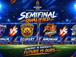 Semarakkan HUT ke-49 Pupuk Kaltim, Cabang Olahraga Sepak Bola KORSA 2026 Memasuki Babak Semifinal
