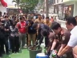 Kejati Kaltim Musnahkan Barang Bukti Narkotika dan Obat Terlarang